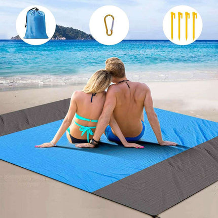 Esterilla Manta Para Playa Celeste Celeste