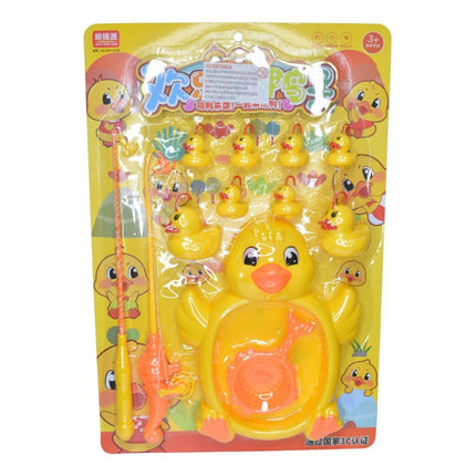 Juego Infantil De Pesca De Patitos Amarillo
