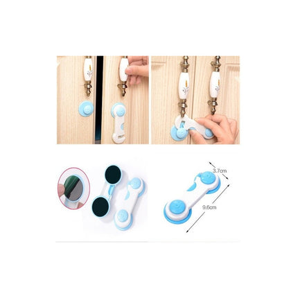 Traba Puerta Seguridad Bebés Y Niños En Blister X 2 Piezas N/a