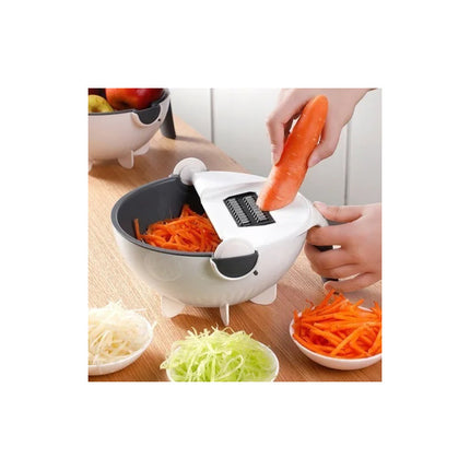 Rallador Picador Cortador De Alimentos Verduras Colador