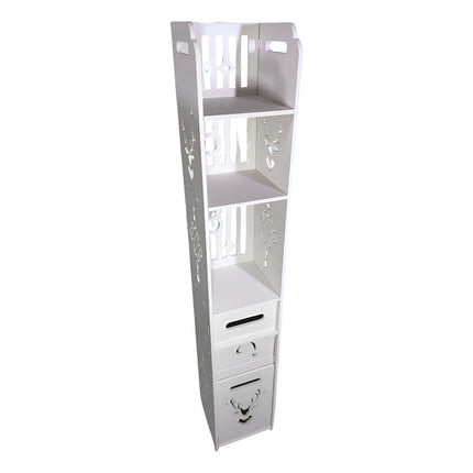 Organizador De Baño Mueble Madera Zy8059-20 V
