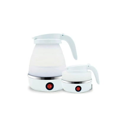 Pava Electrica Jarra 220v Plegable De Viaje Silicona 660ml  Variable