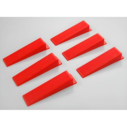 Cuñas Niveladoras Equus 100 Unidades Rojo