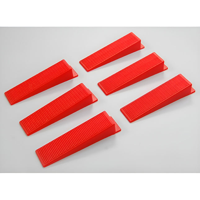 Cuñas Niveladoras Equus 100 Unidades Rojo