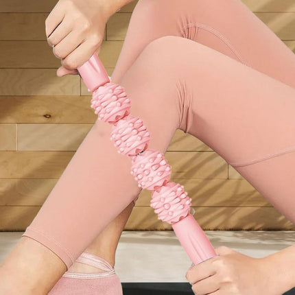 Rodillo Masajeador Para Yoga Nterior De Acero Inoxidable X