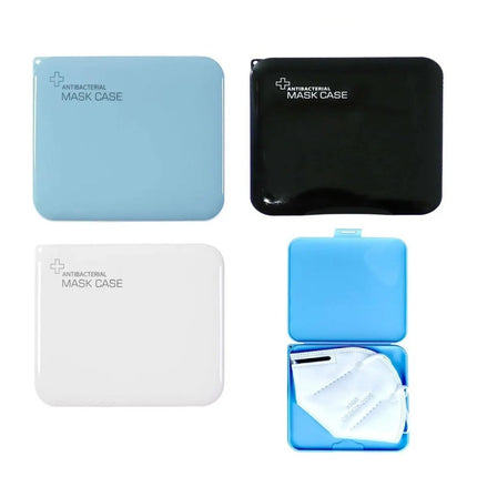 Estuche Plástico Porta Tapabocas - Guarda Tapabocas 11x11cm Varios