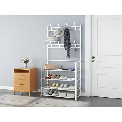 Mueble Perchero Con Zapatera 60x150cm Nueva Medida  V