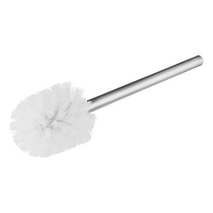Escobilla Para Bano Metalica Color Pulido Plateado