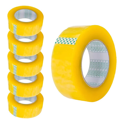 Cinta Ancha Adhesiva Transparente 48mm X 300m  X5 Rollos
