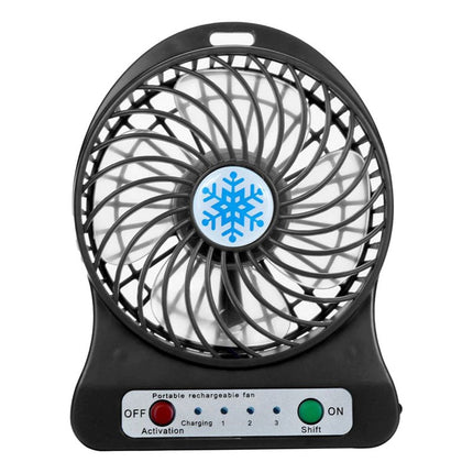 Mini Ventilador Recargable Usb 3 Velocidades  Varios