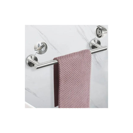Set Accesorios Baño Juego 6 Piezas Acero Inoxidable Gris