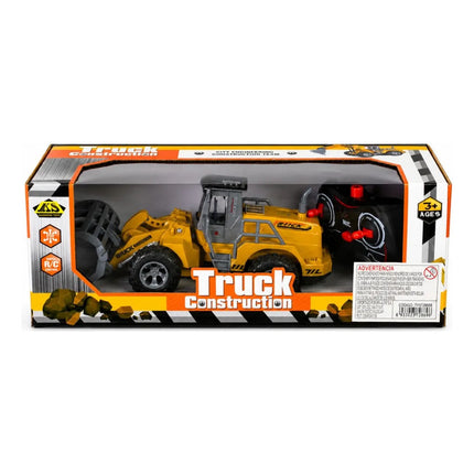 Maquina De Construcción A Control Remoto Con Luz Ty372869b Amarillo