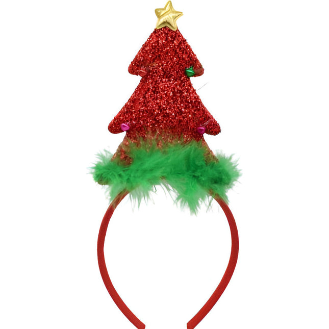 Vincha Tiara De Navidad 27x12cm Varios Modelos Ccm00805