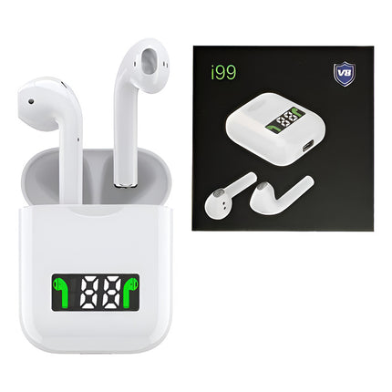 Auriculares Bluetooth I99 Max V5.0 Inalámbrico Blanco