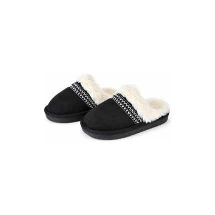 Pantuflas Forradas  Negras Cgs00723/4/5 Negro Forrada 41