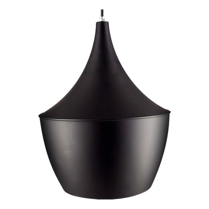 Lampara De Colgar Tipo Copa Negro Mate Lh-2311