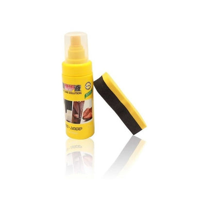 Spray Limpia Todo Tipo De Cueros 150 Ml + Cepillo Esponja -