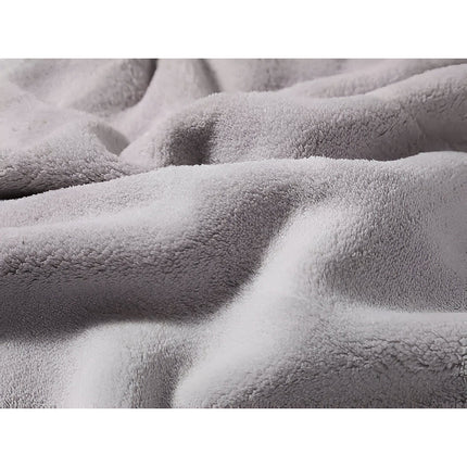 Toalla De Mano Con Diseño Gris 30 X 80 Cm Gris Liso