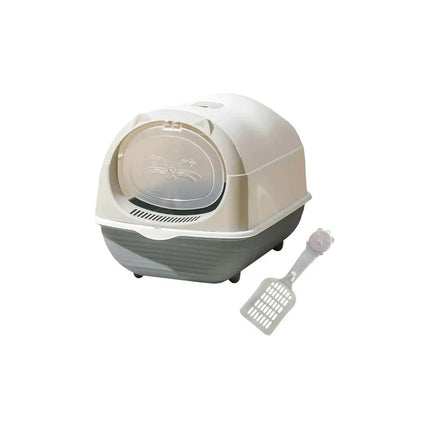 Baño Cerrado Arenero Sanitario Bandeja Gatos C/puerta Pala V