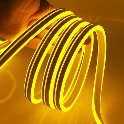 Manguera Cinta Led Neon 5m Color Amarillo  220v