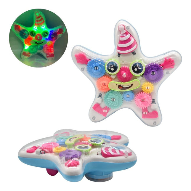Estrella Musical Con Luces Y Movimientos 19x4cm