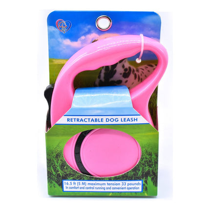 Correa Retractil Largo 3m Para Mascota  Varios