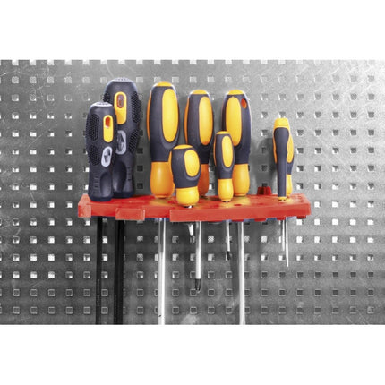 Combo Panel Organizador De Herramientas Con Extras Gris