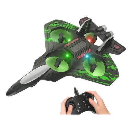 Avion De Espuma Drone A Control Remoto Negro