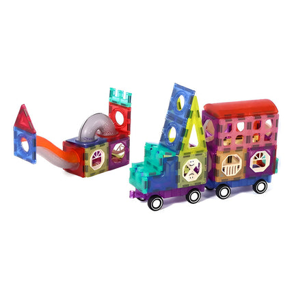 Juego De Construccion Con Imanes Para Niños 58 Piezas 58 Zow