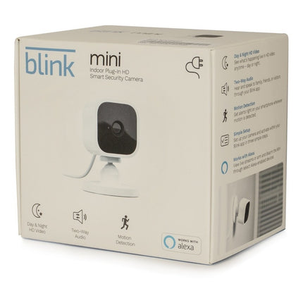 Camara Seguridad Blink Mini Compact Indoor Smart Blanco
