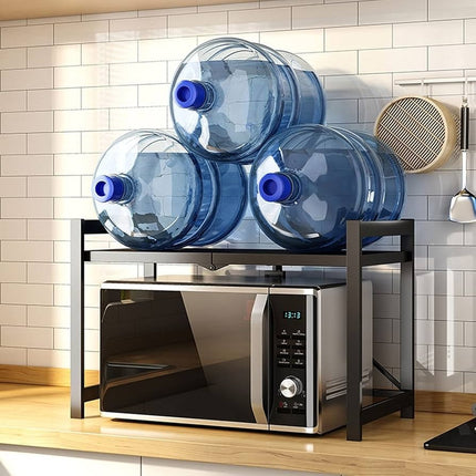 Mueble Organizador Para Microondas , 1 Estante, Metal Madera