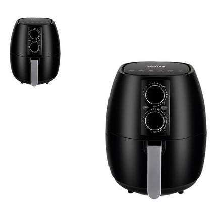 Freidora Sin Aceite Marvo  Potencia: 1400 W. Negro