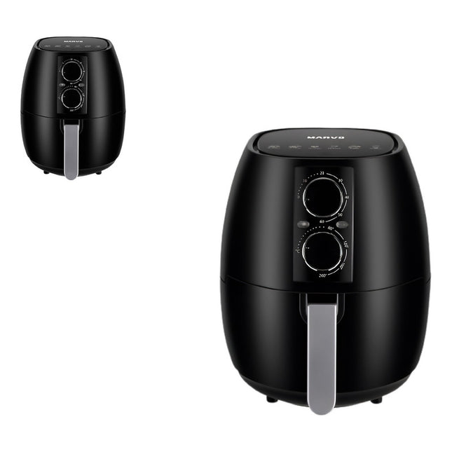 Freidora Sin Aceite Marvo  Potencia: 1400 W. Negro