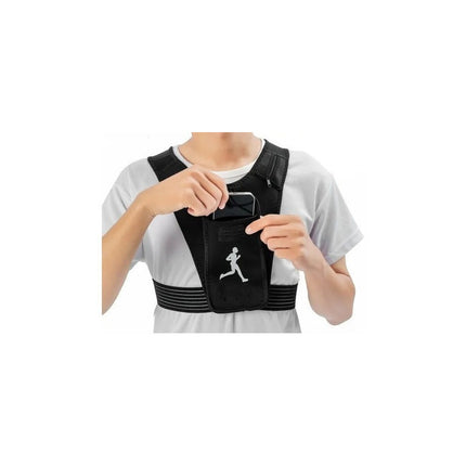Chaleco Riñonera Reflectiva Para Deportes 3 En 1 Ajustable
