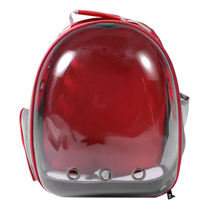 Mochila Para Transportar Mascota Vista Panorámica 9 Kg X