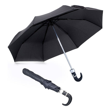 Paragua Negro Corto 53cm Paraguas Corto. Negro Liso