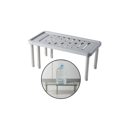 Estante Extensible Telescopico Mueble Multifunción De Cocina Gris