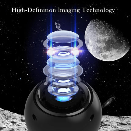 Lampara De Proyeccion De Galaxia Para Coche Auto Negro