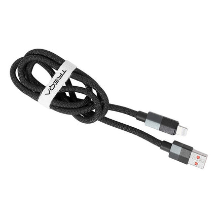 Cable Trenzado De Carga Celular 1 M Ca-8972 Usb   Lightning V
