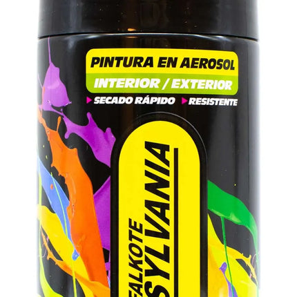 Pintura En Aerosol 400ml Negro Brillo Pennsylvania Negro