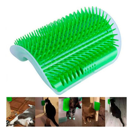 Rascador Masajeador Para Gatos Hierba