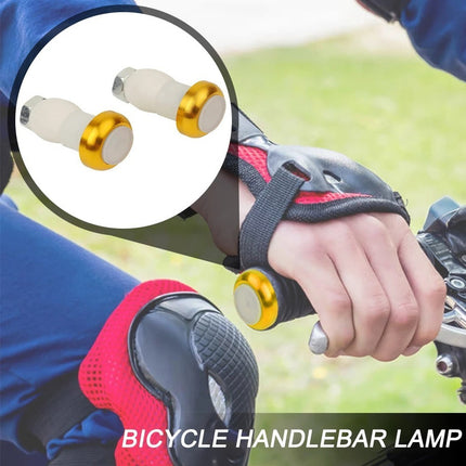 Luz Para Manillar De Bicicleta  Color Rojo  Rojo