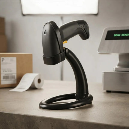 Lector De Código De Barras Inalámbrico Sc830 Negro Usb
