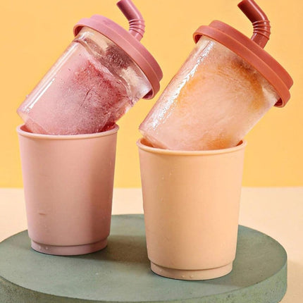 Moldes Para Helados Con Formas De Vaso X6 Unidades X