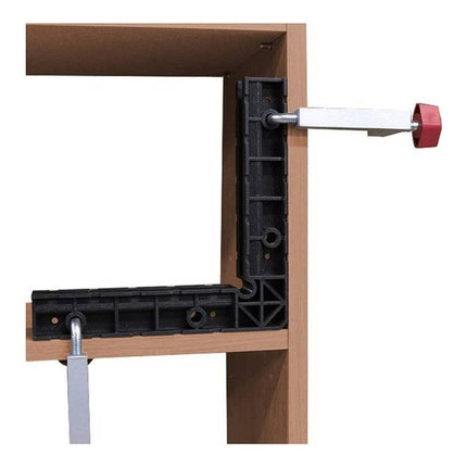 Escuadra Guia 90 Grados Regla Clampsquare Milescraft Negro