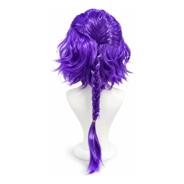 Peluca Violeta Para Cosplay Largo 60cm Violeta 1