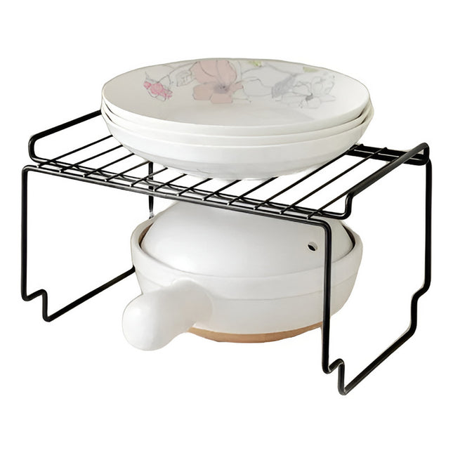 Estante Organizador Alacena Cocina Baño Apilable 27x19x14 Cm V