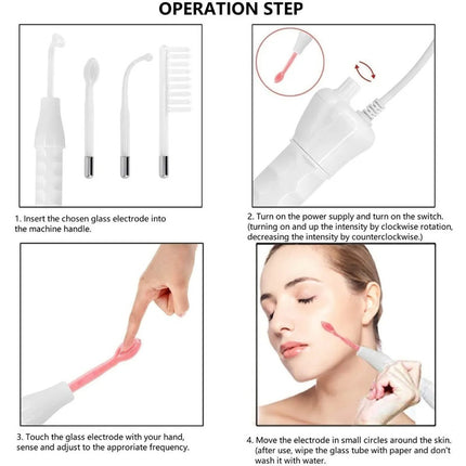 Maquina Alta Frecuencia Corporal Removedor Facial