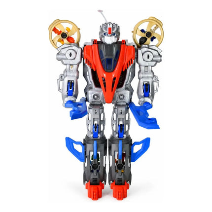 Robot Transformable Grande Con Sonido Y Luz Ty372947 Varios