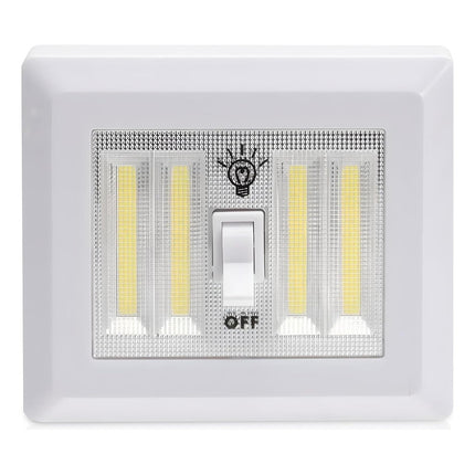 Luz Led Con Llave Tipo Placa Placares Baul Auto  4 Led